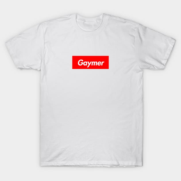 Gaymer T-Shirt by johnnyjetson